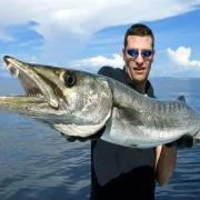 amazing barracuda catch at holbox