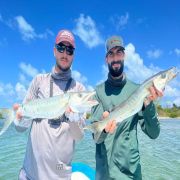 Double bonefish catch