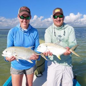 Double yellow amberjack catch