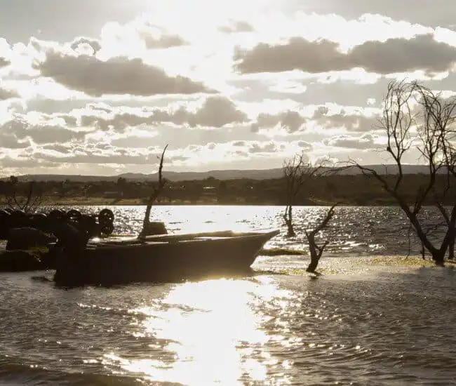 Lake Cristo Roto sunset