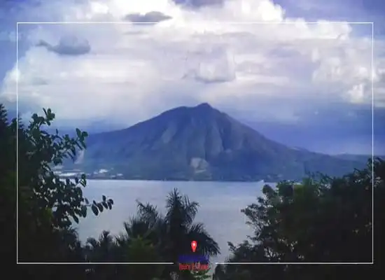 bonita vista del lago y sus alrededores Chapala Jalisco Mexico