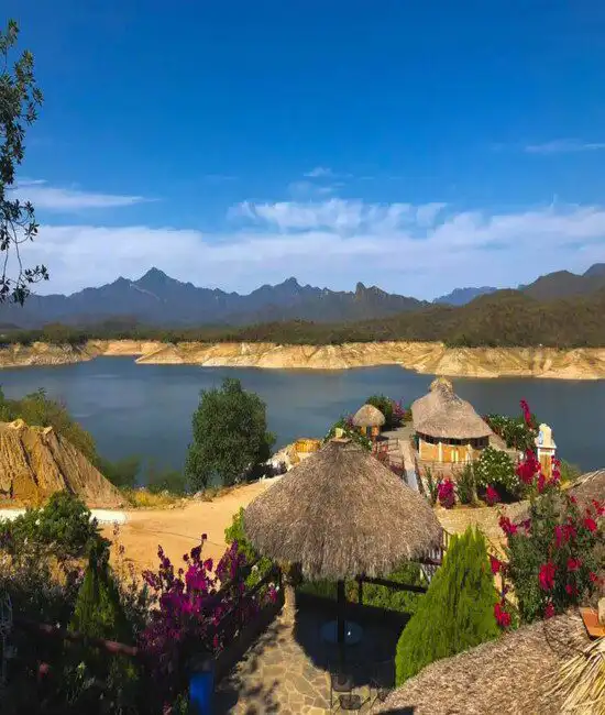 Lake Huites view from lodge