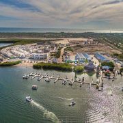 gorgeous altata bay aereal view