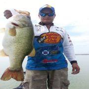 Great bass caught at Lake El Sabino