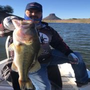 Lake El Sabino great black bass catch