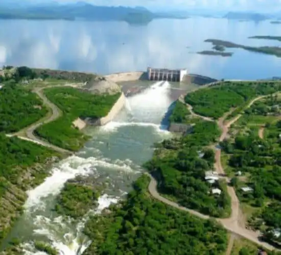 aereal view lake mahone