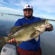 gorgeus black bass catch at Lake El Sabino