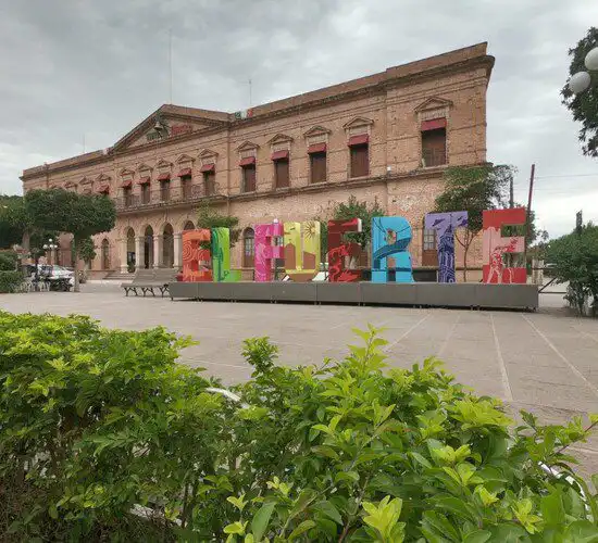 plaza at El Fuerte magical Town