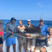 Family offshore fishing daytrip and amazing sailfish catch