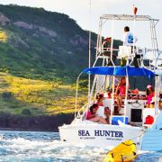 Sea Hunteri boat for deep sea fishing in Mazatlan Sinaloa Mexico