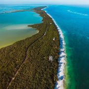 Serene beach at Boca Paila, perfect for anglers.