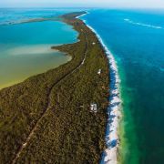 Serene beach at Boca Paila, perfect for anglers.