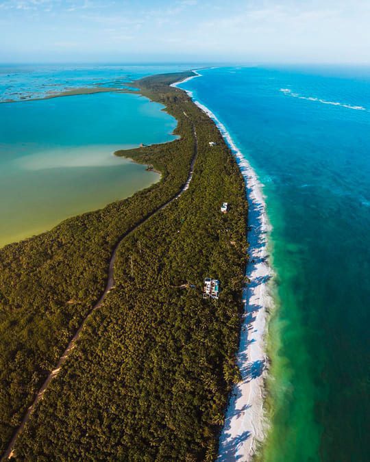Serene beach at Boca Paila, perfect for anglers.
