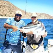 Roosterfish glory meets breathtaking Baja scenery.