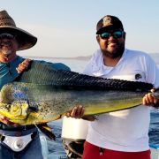 Picture-perfect mahi mahi catch at Bahia de los Sueños