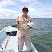 Juvenile tarpon fly fishing