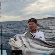 Amazing Roosterfish catch in Bahía de los Sueños