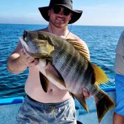 Snapper fishing success at Ensenada de los Muertos