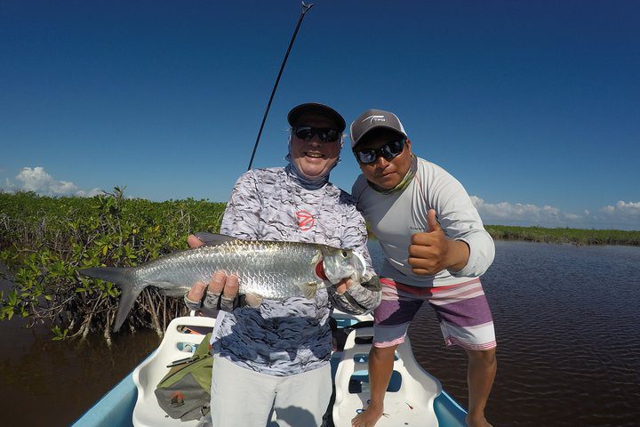 Happy angler at Boca Paila