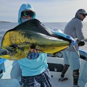 Duo lands dorado catch together at Ensenada de los Muertos