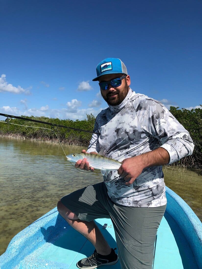 Fishing paradise in Boca Paila’s lagoon.