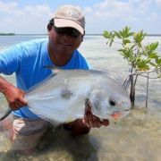 Amazing permit catch at Boca Paila